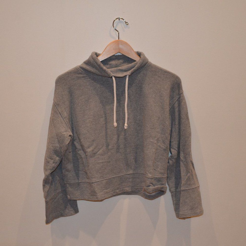 Madewell Size XS Grey Mockneck Sweatshirt
